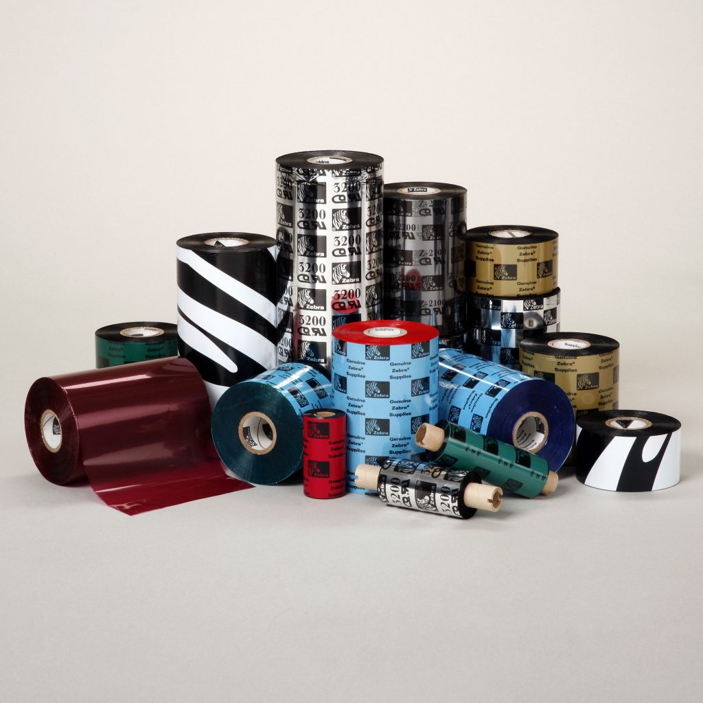Zebra Wax Thermal Transfer Ribbons